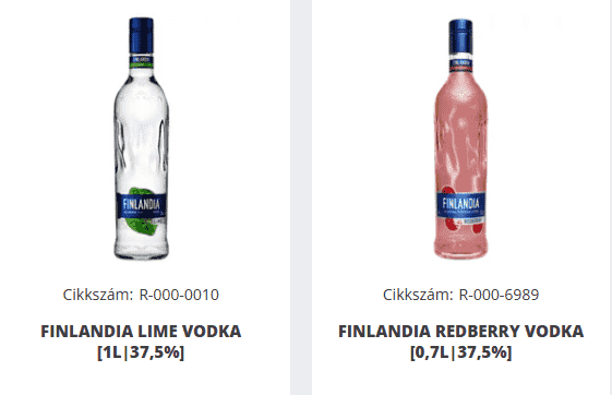 Finlandia vodka